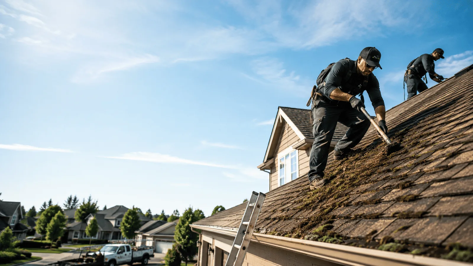 Roof Moss Removal in Baltimore, OH near me
